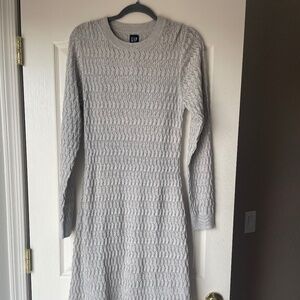 Long sleeve grey dress. New with tags.